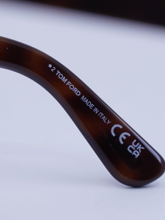 Tom Ford Edwin FT1073 48F Square Sunglasses - Brown / Havana / Brown main image 9